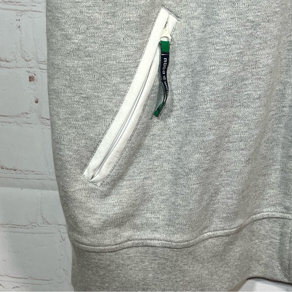 Vintage RocaWear Full Zip Sweatshirt Mens Size XL Gray Embroidered Logo Pockets - Picture 9 of 14